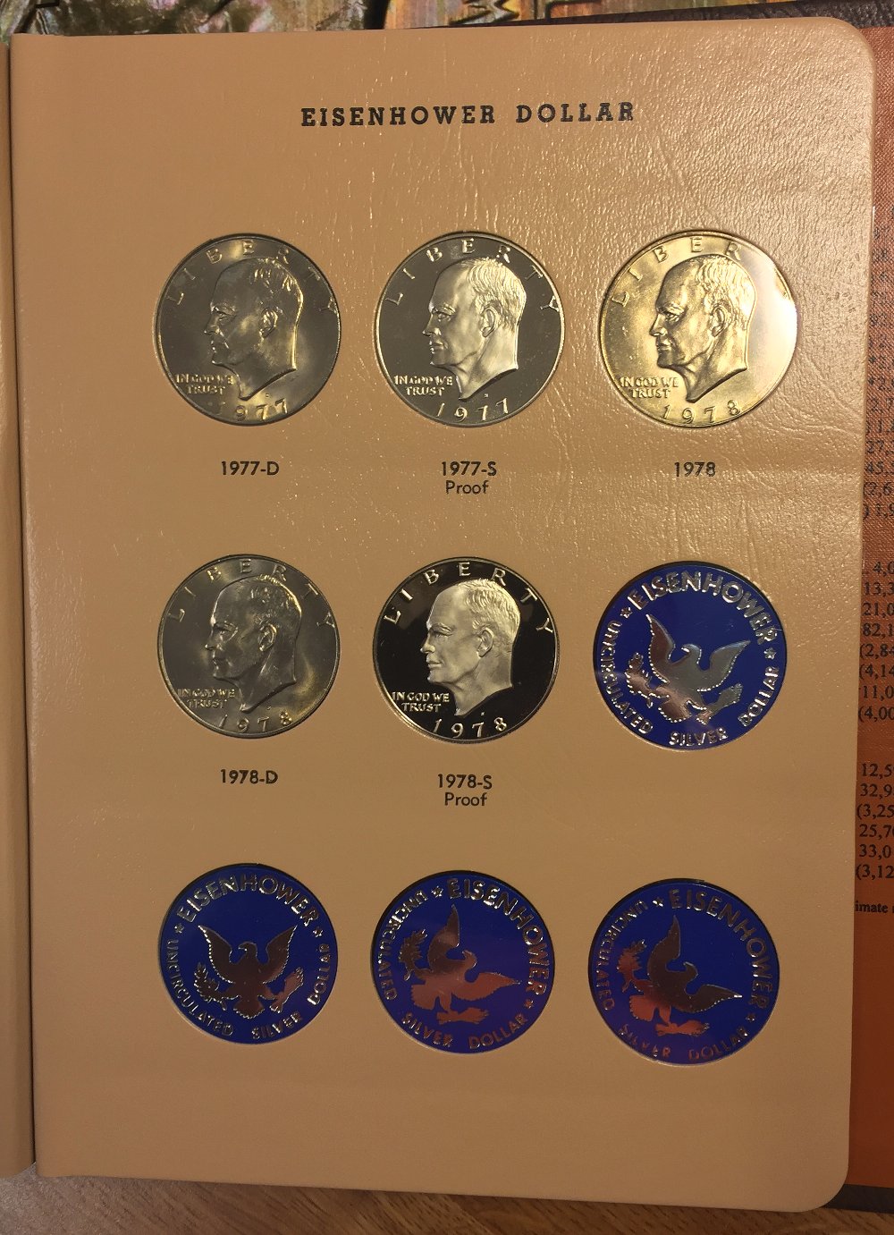 Eisenhower-Dollars---Digital-Capital-Plastics-Holder